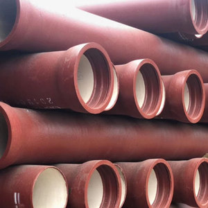 Tuyau en fonte ductile de classe K9 K8 K7 ISO2531 C25 C30 C40 K9 Di Tuyaux ronds en fonte ductile - Product Image 6