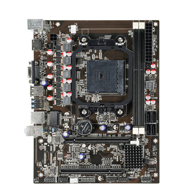 Factory Stock AMD FM2 Socket Motherboard Supports Ddr3 A88 Mainboard