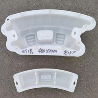 Moule en plastique pour briques de mur de puits, moule en plastique pour briques de ciment rondes, moule en plastique pour murs de puits en béton