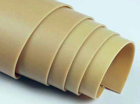 Feuille de latex transparente 0,4 mm, feuille fine, latex naturel, rouleaux en vrac jusqu'à 42 pouces de large