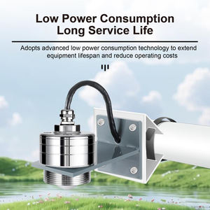 חיישן מיכל אלחוטי מנירוסטה PP 4‑20mA RS485 למדידת מים משדר רמת רדאר - Product Image 5