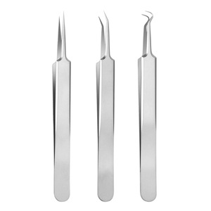 Stainless Steel Acne Needle Acne <b>Clip</b> Cell <b>Clip</b> Double Headed Acne and Blackhead Removal Needle Beauty <b>Tool</b> Set - Product Image 3