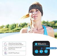Headset Musik Outdoor Diskon Besar, Earbuds Open Ear Konduksi Tulang Udara, Headset Tidur Nirkabel Bluetooth, Headphone