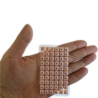 Acupuncture Vaccaria Ear Seeds 600 comptes jetables Ear Press Seeds Kit d'acupression de graines d'oreille multi-conditions (10 plaques)