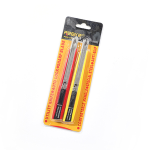 Cuchillo Multiusos Resistente, Cuchilla Retráctil de Acero Inoxidable, Cuchillo de Corte con Mango de Plástico, Herramienta Profesional para Cortar Cajas - Product Image 2