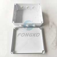 Boîte de jonction étanche FONGKO 300*250*120mm IP65 avec 12 joints et 12 ports de câble D36mm