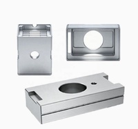Boîtiers d'amplificateur de puissance en aluminium sur mesure, fabriqués en usine, usinés par CNC avec une finition d'anodisation durable pour équipement audio