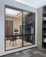 METGOOD-Persiana Enrollable de Aluminio para Sala de Estar, Ventana Deslizante de Estilo Europeo, Minimalista, Horizontal, para Exterior de Hotel