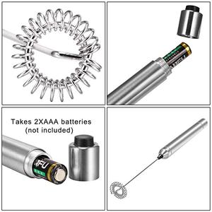 مزبد الحليب الكهربائي المحمول الذي لا يصدأ الأعلى مبيعاً - Product Image 4