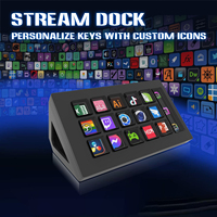 MiraBox HSV293S Stream Deck con Monitor Lateral |   15 teclas LCD, iconos dinámicos y software personalizado |   Suministro OEM de Fábrica