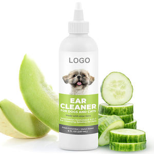 Limpiador de orejas para perros y gatos, desodorante de cera con Etiqueta Privada, aroma suave y otica - Product Image 1