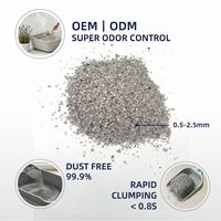 Échantillons Gratuits - Litière pour Chats Non Parfumée Arena Para Gatos Certifiée BSCI, MSDS, ISO - Sable de Bentonite à Agglomération Rapide de Qualité Supérieure