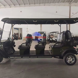 Voitures de golf 4x4 6 places, véhicules électriques d'occasion peu coûteux, navettes pour hôtels et aéroports - Product Image 1
