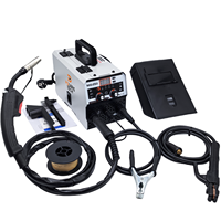 Máquina de Soldar Portátil Profesional de Fábrica, Soldadora de Electrodo Manual para Soldadura Larga, Soldador Eléctrico 3 en 1