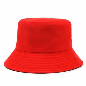Hot Sale Custom <b>Bucket</b> Hat Cotton Two-side Casquette Custom Embroidery Letters <b>Bucket</b> Hat Custom logo Hat - Product Image 5