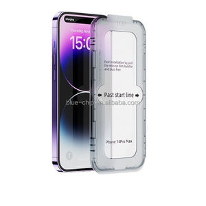 Kit de nettoyage auto-alignant, applicateur de protection d'écran HD <span class=keywords><strong>pour</strong></span> <span class=keywords><strong>téléphone</strong></span> portable, élimination de la poussière, <span class=keywords><strong>pour</strong></span> iPhone 15 Pro Max, téléphones portables - Product Image 1