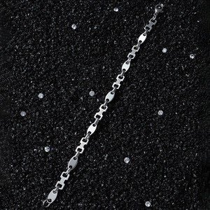 Nueva Innovación en Pulseras de Cadena de Acero Inoxidable con Diseño Simple y Personalizado, Pulseras Hiphop para Hombre, Joyería de Moda al por Mayor - Product Image 3