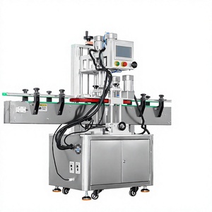 Machine de capsulage automatique PLC en acier inoxydable de haute qualité à prix d'usine pour bouteilles de parfum, boissons et produits alimentaires - Product Image 1