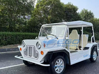 Voiture de golf électrique classique neuve approuvée CE, mini Moke, véhicule classique, voiture de luxe à vendre