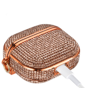 Funda Protectora Brillante con Purpurina para Apple AirPods 4 2 Pro2, Funda Protectora para Auriculares Inalámbricos para Mujer, para Air Pods 3 Max Airbuds - Product Image 5