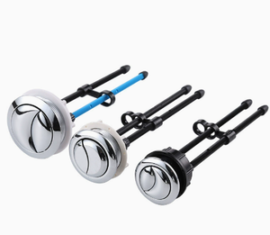 Vente en gros usine : Pièces de réservoir de toilettes – Bouton de chasse d'eau de remplacement, double bouton, interrupteur poussoir pour toilettes domestiques - Product Image 2