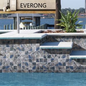 Mosaico cuadrado moderno para exteriores Villa <span class=keywords><strong>Hotel</strong></span> interior sala de estar decoración porcelana piscina azulejo para nadar - Product Image 3