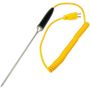เทอร์โมมิเตอร์วัดอุณหภูมิอาหารแบบพกพาชนิดหัววัดแพลตตินัม PT100 RTD - Product Image 2