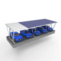 Sistema de Montaje de Estructura de Acero Galvanizado en Caliente para Cocheras Solares Fotovoltaicas, Suministro a Granel para Ingeniería