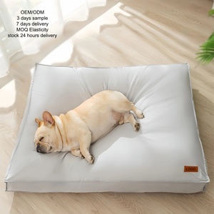 เบาะนอนสัตว์เลี้ยงกันน้ำแบบทันสมัย ถอดซักได้ เป็นมิตรกับสิ่งแวดล้อม ทนทาน หนาพิเศษ สำหรับสุนัขและแมวขนาดเล็ก/กลาง ใช้ได้ทุกฤดู - Product Image 1