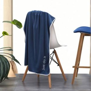 Ensemble de serviettes de bain en polaire corail à séchage rapide pour la maison et la salle de bain, avec logo personnalisé, couleur unie, serviette douce pour le visage et les mains - Product Image 1