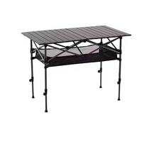Table de camping pliante légère en acier au carbone OEM ODM, mobilier d'extérieur, expédition rapide, assemblage facile et portable