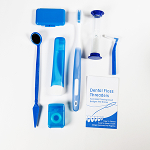 Kit de nettoyage de voyage pour soins buccaux, kit d'orthodontie <span class=keywords><strong>dentaire</strong></span> avec 8 kits par paquet - Product Image 4