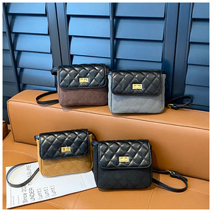 Bolso de Mano Estilo Coreano Vintage para Mujer, Nuevo, Moderno, Informal, con Cadena Acolchada de Diamantes, Bolso de Hombro Cruzado para Mujer - Product Image 4