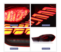 Feux arrière LED JUSHUN US Stock pour BMW Série 4 F32 2014-2020, ensemble de feux arrière OLED dynamiques à défilement, Plug and Play
