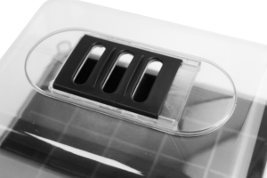 2026 गर्म बिक्री ओम न्यूमलाइट मिनी प्लास्टिक पे लेपित pvc बीज स्प्राउटिंग ट्रे पौधे के बर्तन बनाने वाले कंटेनर रसीले नर्सरी - Product Image 3