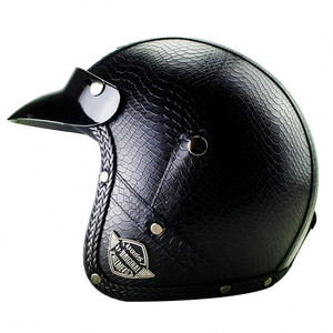 时尚欧式打开半面头盔摩托车头盔电动自行车头盔男女皆宜