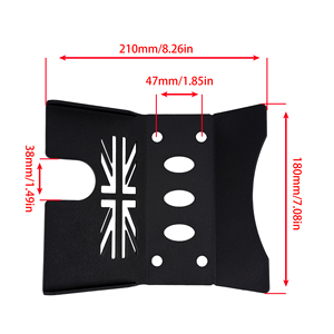 Protection de moteur de moto pour TRIUMPH Bonneville Bobber, protection de châssis, plaque de protection inférieure - Product Image 2