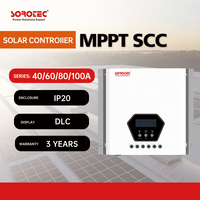 Nouveau contrôleur de charge solaire MPPT SOROTEC 2026 40A 60A 80A 100A – Fournisseur de régulateurs de charge solaire MPPT