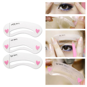 3 Plantillas Reutilizables para Cejas, Regla de Diseño de Cejas, Tarjeta de Mapeo para Maquillaje, Tinte y Coloración - Product Image 4
