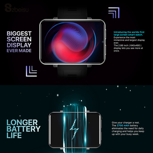 Montres intelligentes 4G avec écran tactile ultra grand de 2,86 pouces, Wifi 5G, emplacement pour carte SIM, caméra, <span class=keywords><strong>Google</strong></span> <span class=keywords><strong>Maps</strong></span>, téléchargement d'applications GPS, DM100 - Product Image 4
