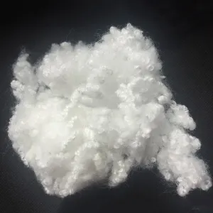 Hollow conjugated polyester staple fiber Virgin HCS 15D*64MM polyester staple fiber for filling hollow fiber