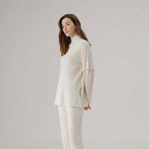 <span class=keywords><strong>Pull</strong></span> en tricot côtelé en <span class=keywords><strong>cachemire</strong></span> Ensemble de pulls à <span class=keywords><strong>col</strong></span> <span class=keywords><strong>roulé</strong></span> pour <span class=keywords><strong>femme</strong></span> - Product Image 5