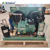 Kit de condensation d'air KITDOO avec compresseur Copeland Scroll de type ouvert pour chambre froide, équipement de refroidissement haute efficacité 10KW