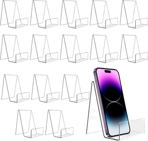 Estante acrílico personalizado para libros, soporte para tableta con repisa - Product Image 5