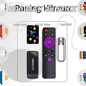 ทีวีสติ๊ก Hot H96 Max Android 9 รองรับ 4K HDR Ultra HD Smart Streaming Player พร้อมชิปประมวลผล RK3228A Quad-core และระบบเชื่อมต่อไร้สาย 2.4G - Product Image 2