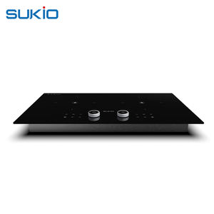 <span class=keywords><strong>Placa</strong></span> de Cocina Eléctrica de Inducción Integrada de Dos Quemadores de Alta Calidad - Product Image 1