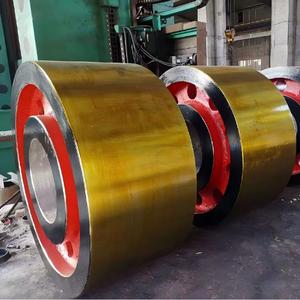 <span class=keywords><strong>Volano</strong></span> a puleggia per impieghi gravosi in acciaio legato/ferro grigio/ferro sferoidale, ingranaggio a corona, mulino a sfere, generatore diesel, pressa per forgiatura, lavorazione CNC - Product Image 5