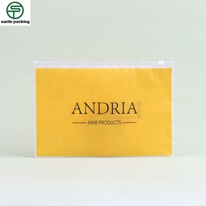 Reusable Plastic Zipper Seal Bags Frosted Waterproof Luggage Storage Pouch for U Disk Data Line - Product Image 2