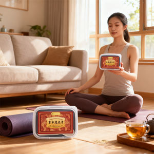 Жан Чжунцзин, травяной грязевой крем для моксотерапии, горячий компресс, увлажняющий 500 г, терапия для здоровья тела, 3 года, срок годности - Product Image 2