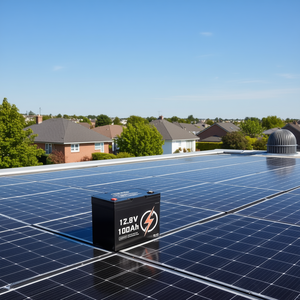 Batterie LiFePO4 à cycle profond 12,8 V 100 Ah pour stockage d'énergie solaire - Product Image 2